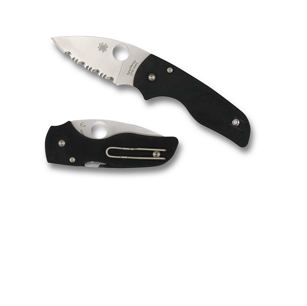 Picture of Spyderco Lil' Native Folder 2.47 IN Serrated Black G-10 Hndl