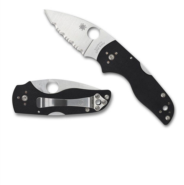 Picture of Spyderco Lil' Native Folder 2.47 IN Serrated Black G10 Hndl