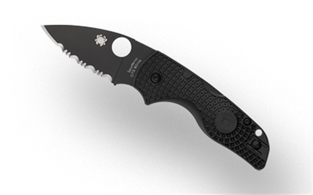 Picture of Spyderco Lil Native LW Blk/Blk Srtd C230SBBK 716104017867