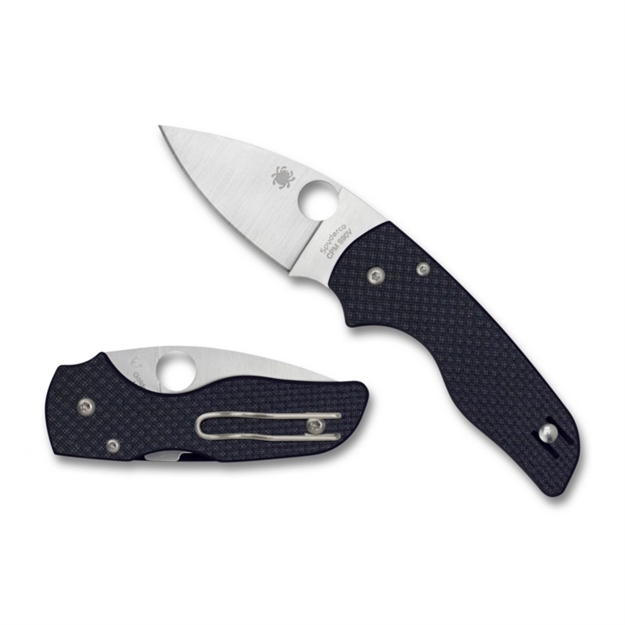 Picture of Spyderco Lil Native Sprint Plain 2.42 IN Blade Carbon Fiber