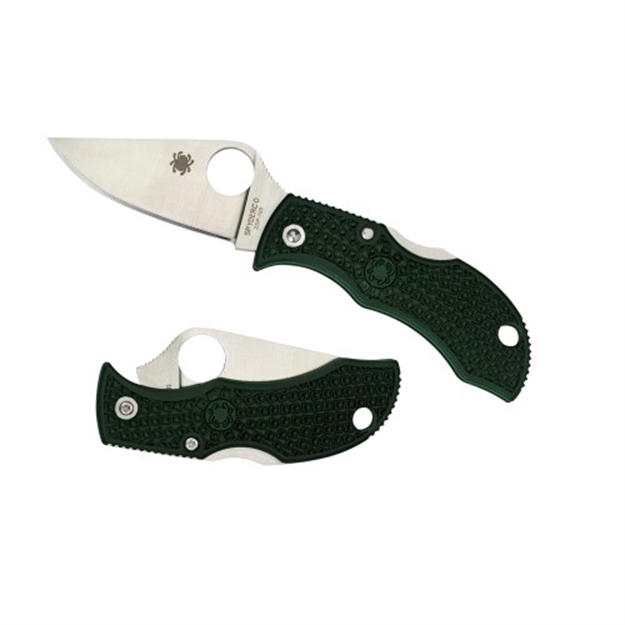 Picture of Spyderco Manbug Folder 1.95In Plain British Green Frn Handle