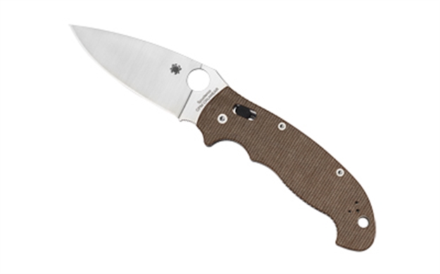Picture of Spyderco Manix 2 XL Brn Canvas Cpm C95MPCW2