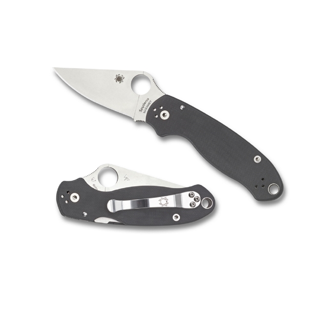 Picture of Spyderco Para 3 Folder 2.95 IN Blade Dark Gray G10 Handle