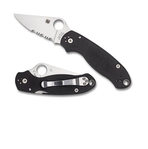 Picture of Spyderco Para 3 Folder 3.0 IN Comboedge Black G-10 Handle