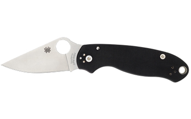Picture of Spyderco Para 3 Folder 3.0 IN Serrated Black G-10 Handle
