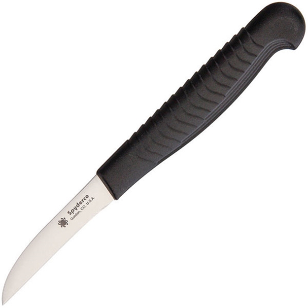 Picture of Spyderco Paring Knife 2.25 IN Plain Black Handle