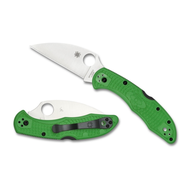 Picture of Spyderco Salt 2 Lightweight Green Wharncliffe Lc200n C88fswcgr2