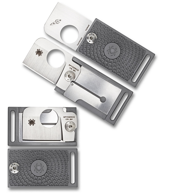 Picture of Spyderco Squarehead Folder 1.3 IN Plain Gray Frn Handle