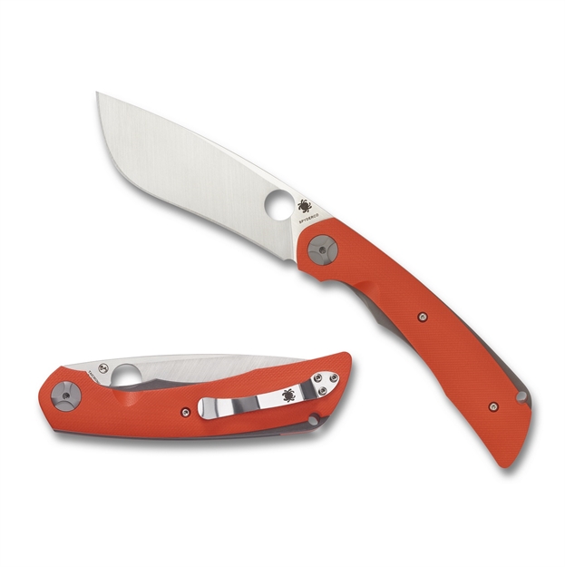 Picture of Spyderco Subvert Folder 4.14 IN Plain Orange G-10 Handle