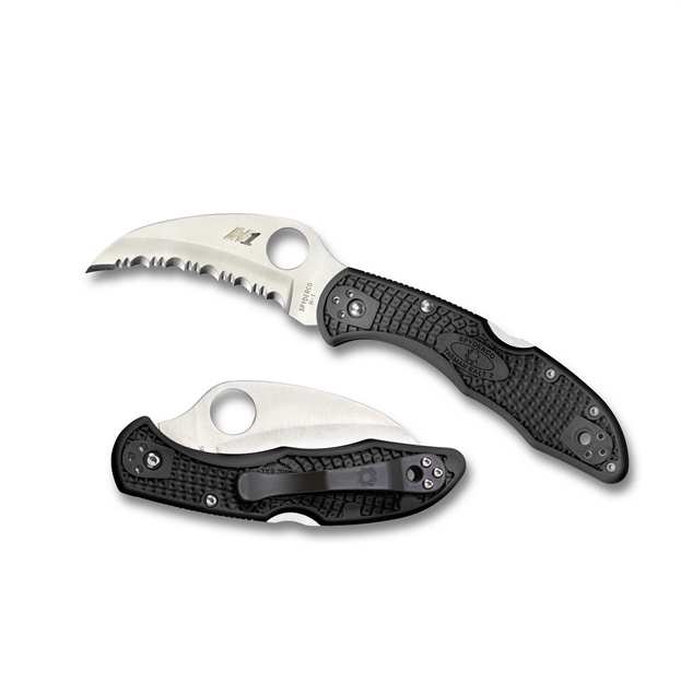 Picture of Spyderco Tasman Salt 2 Folder 2.8 IN Serrated Black Frn Hndl