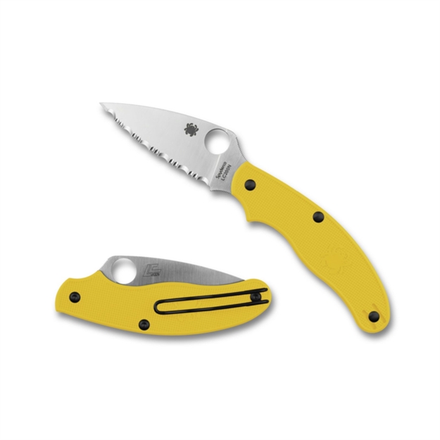 Picture of Spyderco UK Penknife Lightweight Yellow Lc200n
