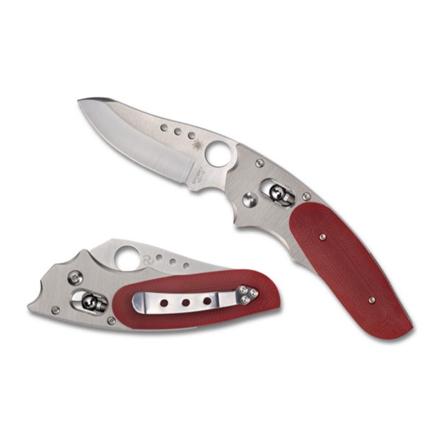 Picture of Spyderco Viele Phoenix Sprint G-10 Red/Titanium