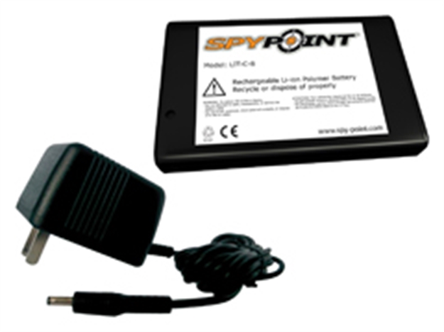 Picture of Spypoint Lithium Batter Pack And Charger - Fits Link S And Solar Dark LIT-C-8 887157122331
