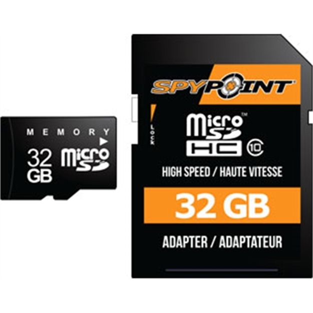 Picture of Spypoint Trail Cam 32Gb Micro/ SD Card High Speed Class 10 MICROSD32GB 887157013332