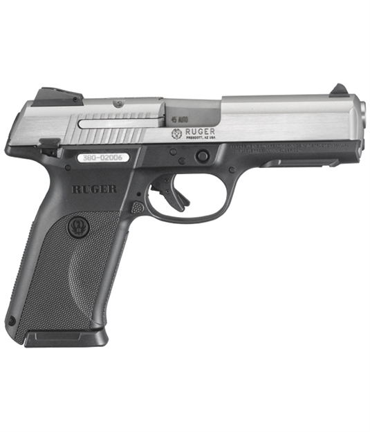 Picture of Ruger Sr45 45Acp Ss/Poly 10+1 AS Used