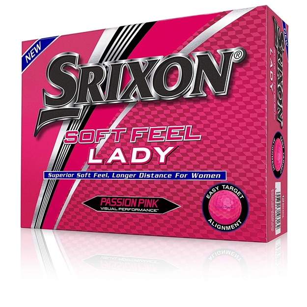 Picture of Srixon 2019 Soft Feel Golf Ball-Pink-Dozen