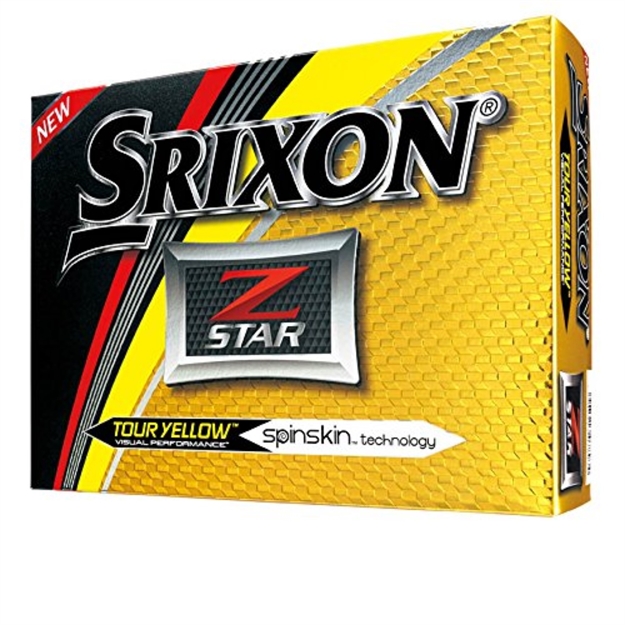 Picture of Srixon 2019 Z-Star Golf Ball-Yellow-Dozen