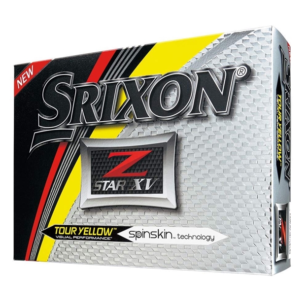 Picture of Srixon 2019 Z-Star XV Golf Ball-Yellow-Dozen