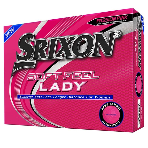 Picture of Srixon 2021 Soft Feel Lady Golf Ball Passion Pink-Dozen