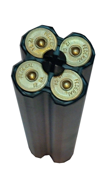 Picture of Srm Arms Magazine 1216 12 Gauge 16Rd Black Polymer SRM1216MSB 682442100045