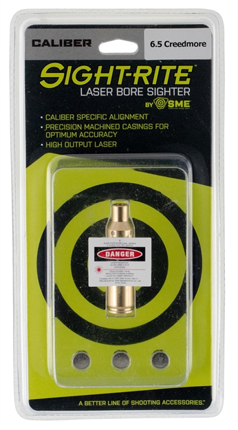 Picture of  Sme Xsibl65cr Sight-Rite Laser Bore Sighting System 6.5 Creedmoor Brass Casing