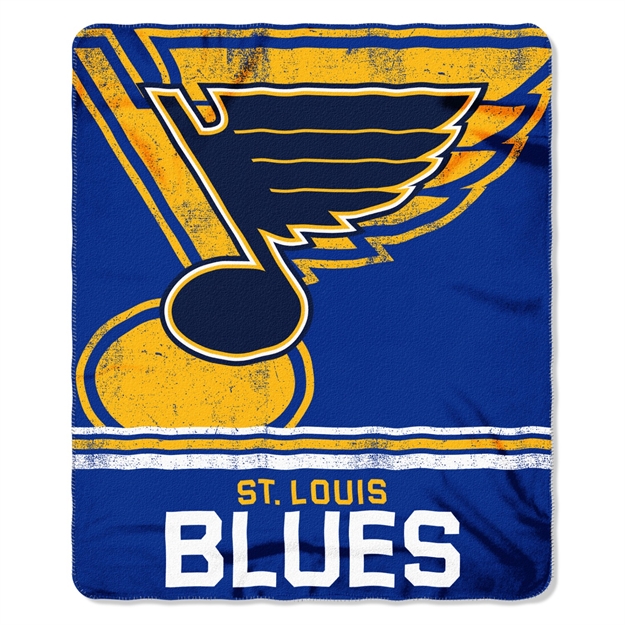 Picture of St. Louis Blues Fade Away Fleece Throw