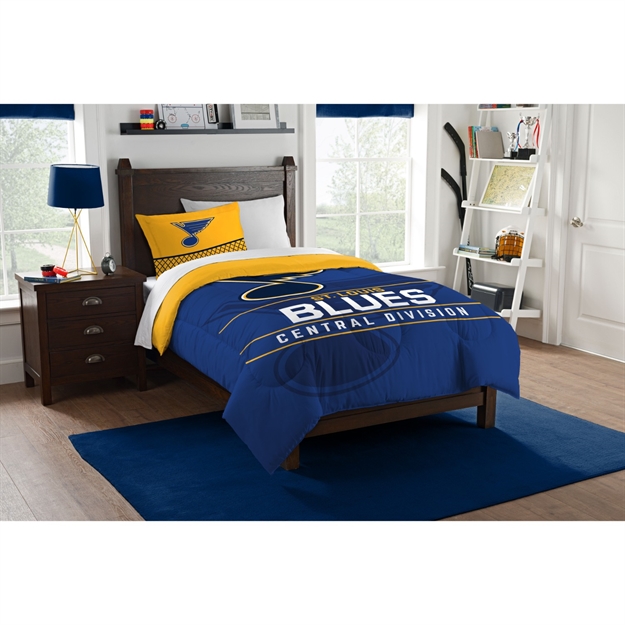 Picture of St. Louis Blues Twin Comforter Set