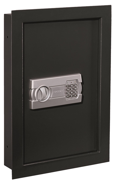 Picture of Stack-On Pws1522 Electronic Lock In-Wall Safe 15.31 X 3.94 X 22.17 Black