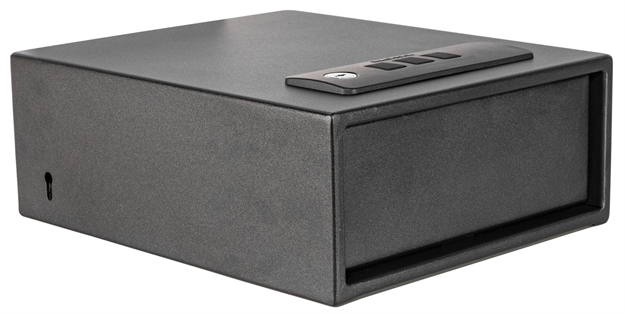 Picture of Stack-On Qas1810e Biometric  
Gun Safe Steel Black