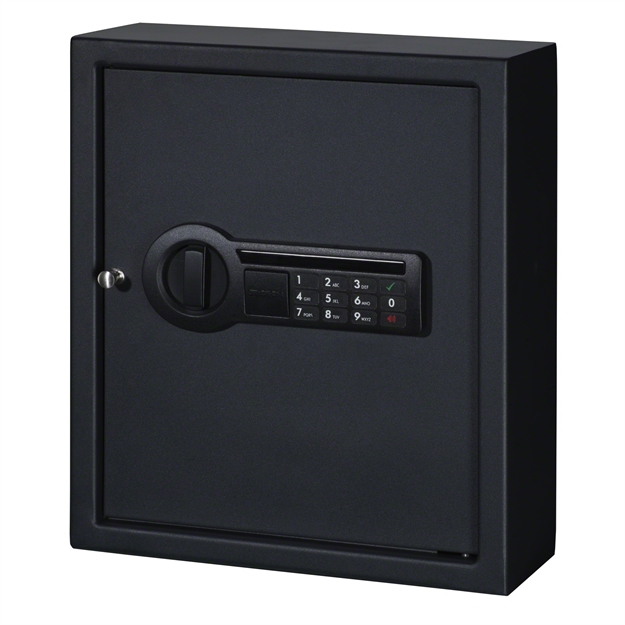 Picture of Stackon Personal Drawer/Wall Safe W/Electronic Lock 1 Shelf Gas-Assisted