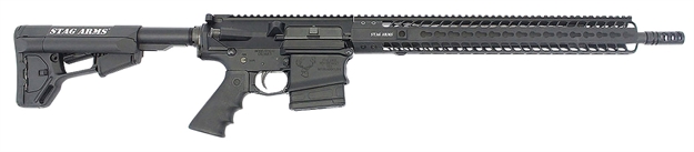 Picture of Stag Arms 10 .308 Keymod Semi Auto Rifle, .308, 18" Bbl, Stag 16.5" Keymod Hg, Acs Stock, Vg6 Gamma Comp, Qpq Bcg