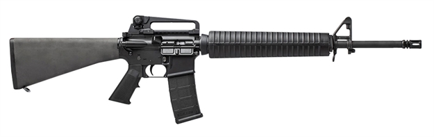 Picture of Stag Arms 15001001 Stag 15 Retro 5.56X45mm Nato 20" 20+1 Black Hard Coat Anodized A2 Fixed W/Trap Door Stock