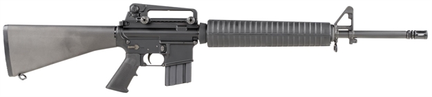 Picture of Stag Arms 15011001 Stag 15 Retro 5.56X45mm Nato 20" 20+1 Black Hard Coat Anodized A2 Fixed W/Trap Door Stock LH