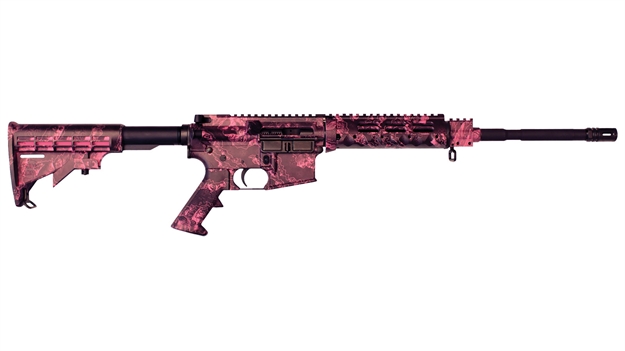 Picture of Stag Arms M3 5.56 16" Fltp Pink Zomb Sa3p
