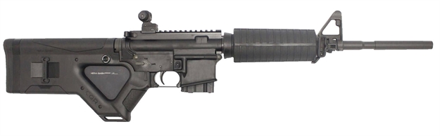 Picture of Stag Arms 2Fl Featureless Rifle, Left Hand, 5.56,16"Bbl, M4 Plastic Hand Guards, 10 Rnd, CA Approved