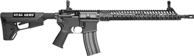 Picture of Stag Arms Model 3T-M 5.56 Nato 16" 30Rd 13.5 Vrs-T Rail Black