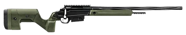 Picture of  Stag Arms Sabr02030001 Pursuit  6.5 Prc 3+1 22" Threaded/Fluted Sporter, Black Barrel/Rec, OD Green Oem Hybrid Hunter Stock, Triggertech Trigger, 20 Moa Scope Mount