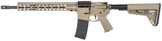 Picture of Stag Arms 15010222 Stag 15 Tactical 5.56X45mm Nato 16" 30+1 Flat Dark Earth Adjustable Magpul Moe SL Stock Flat Dark Earth Magpul Moe Grip Left Hand