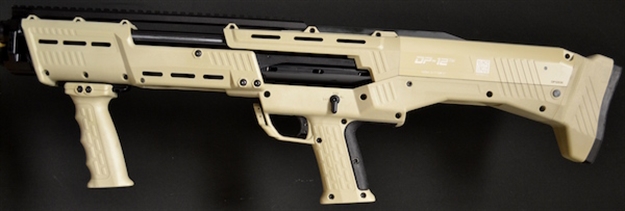 Picture of Standard Manufacturing 12 GA Double Barrel Pump Shotgun 16 Rds Flat Dark Earth DP12FDE 869481000172