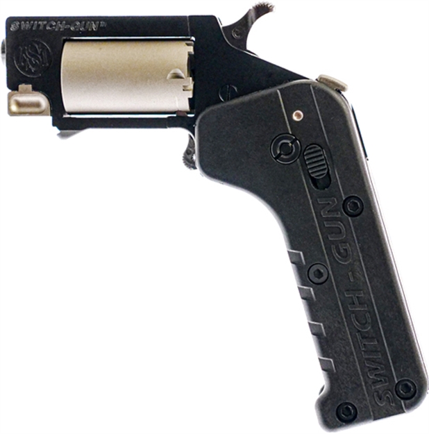 Picture of Standard Manufacturing Mfg Switch Gun 22 LR 5 Shot Blued Can BE Folded! SWITCHGUN-BLR