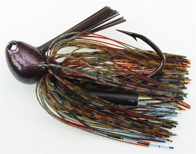 Picture of Stanley 1  Oz. Big Nasty Jig, Purple Delusion, Hand Tied