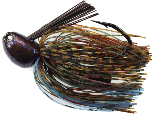 Picture of Stanley 1 1/4 Oz. Big Nasty Jig, Purple Delusion, Hand Tied