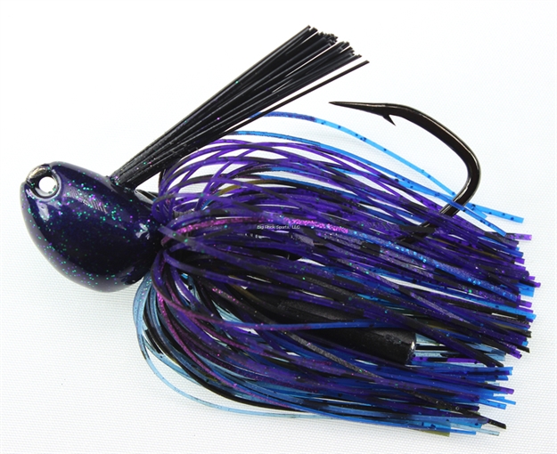 Picture of Stanley 1 1/4 Oz. Big Nasty Jig, Purple Neonz, Hand Tied