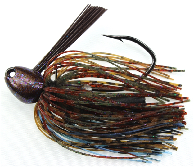 Picture of Stanley 1/2 Oz. Big Nasty Jig, Purple Delusion, Hand Tied