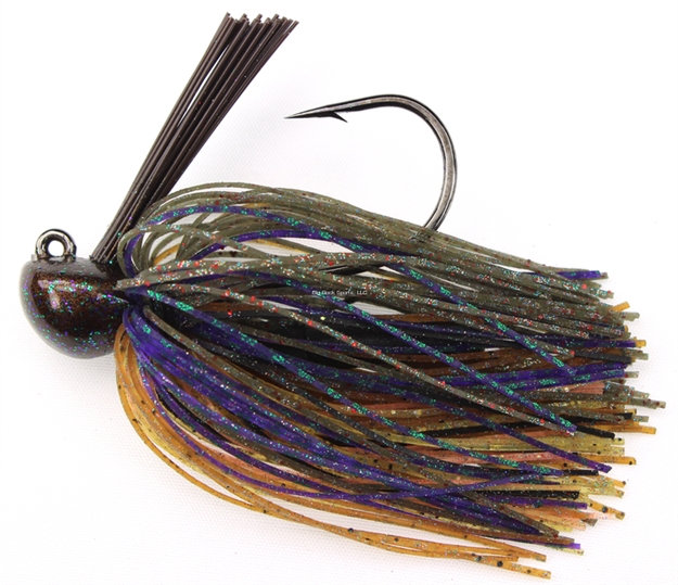 Picture of Stanley 1/2 Oz. Rattling Casting Jig, Gone Crazy, Hand Tied