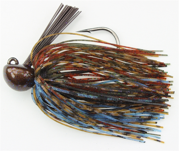 Picture of Stanley 1/2 Oz. Rattling Casting Jig, Purple Delusion, Hand Tied