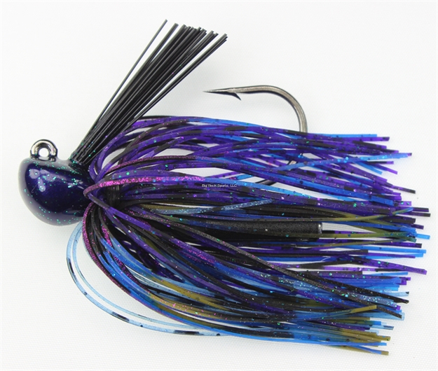 Picture of Stanley 1/2 Oz. Rattling Casting Jig, Purple Neonz, Hand Tied