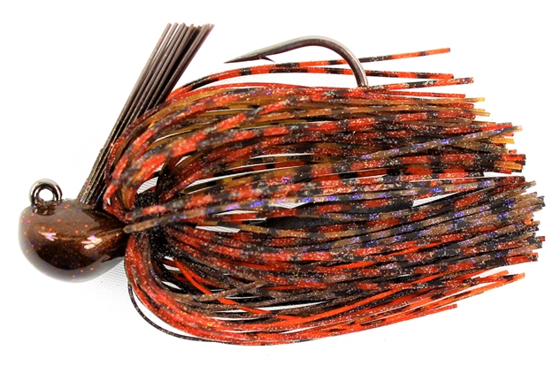 Picture of Stanley 1/2 Oz. Rattling Casting Jig, Summer Craw, Hand Tied