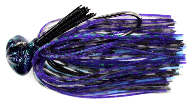 Picture of Stanley 1/2 Oz. Stanley's Stand-Up Football Jig, Bad Whiskey, Hand Tied