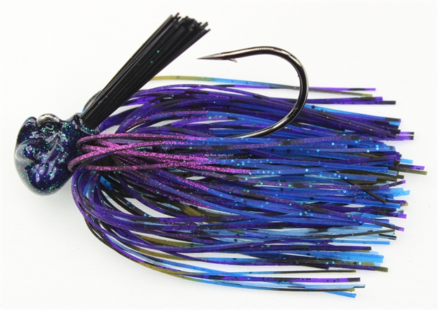 Picture of Stanley 1/2 Oz. Stanley's Stand-Up Football Jig, Purple Neonz, Hand Tied